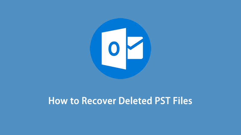 삭제된 PST 파일을 복구하는 방법